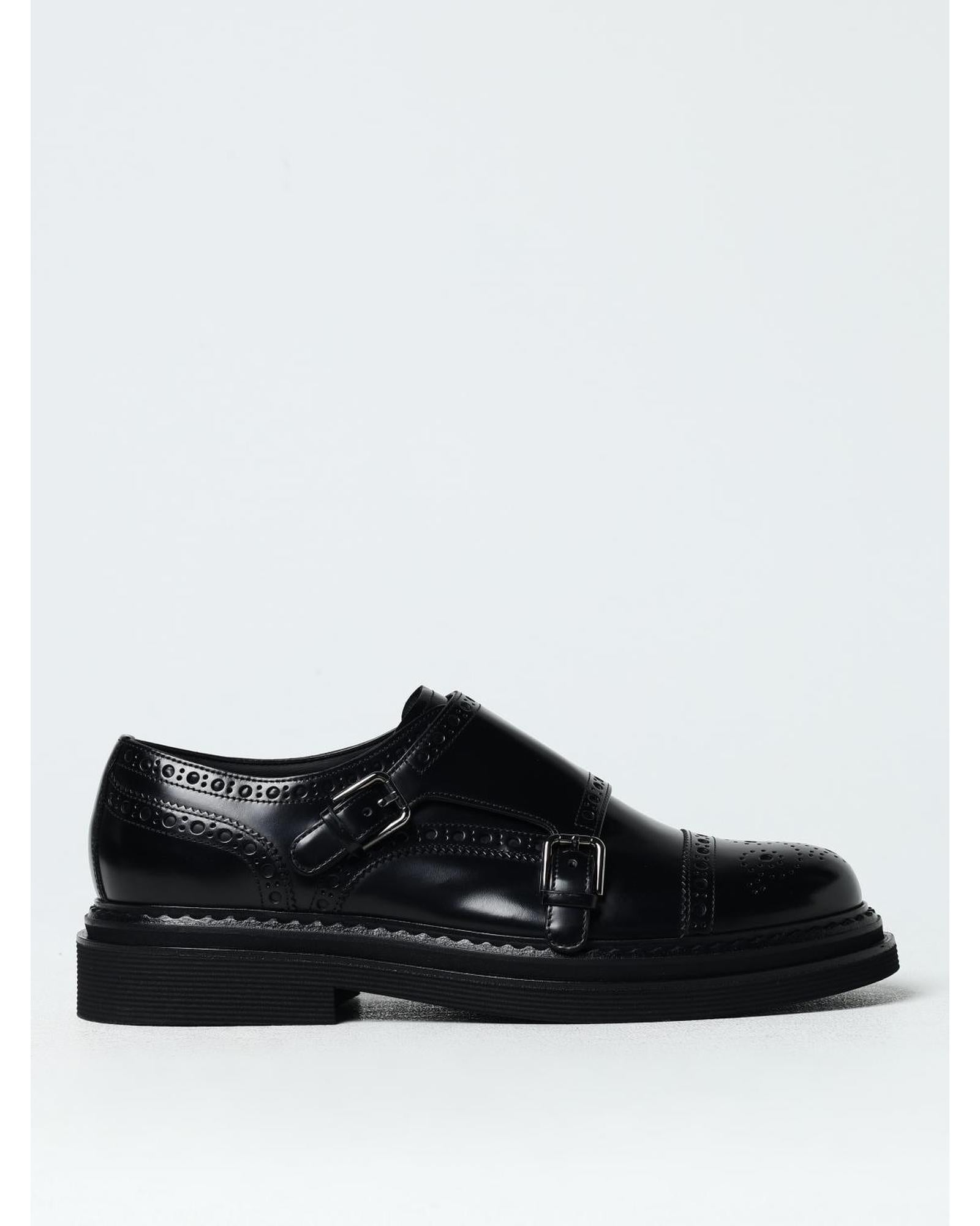 Dolce & Gabbana 黒スエードローファー Calfskin slippers in Black for Men | Dolce&Gabbana® US