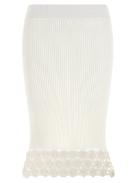 Ganni Women 'Cotton Crochet' Skirt