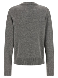 Ganni Women Sweater With Front Intarsia
