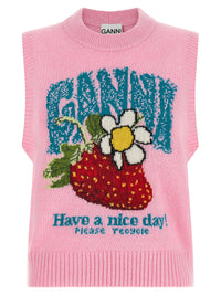 GANNI Ganni Women 'Strawberry' Vest