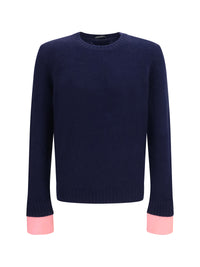 Prada Men Shetland Wool Crewneck Sweater