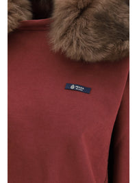 PRADA Prada Women Sweatshirt With A Shearling Collar