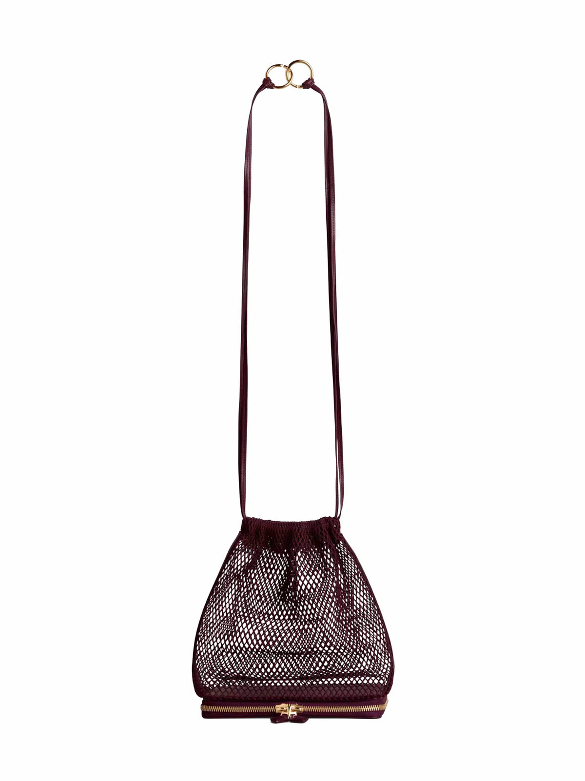 Alaïa Women Garnet Red Le Pochon Drawstring Bag<Br/>