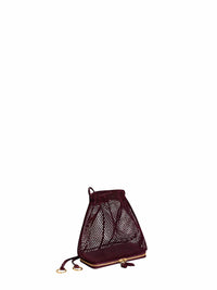 Alaïa Women Garnet Red Le Pochon Drawstring Bag<Br/>