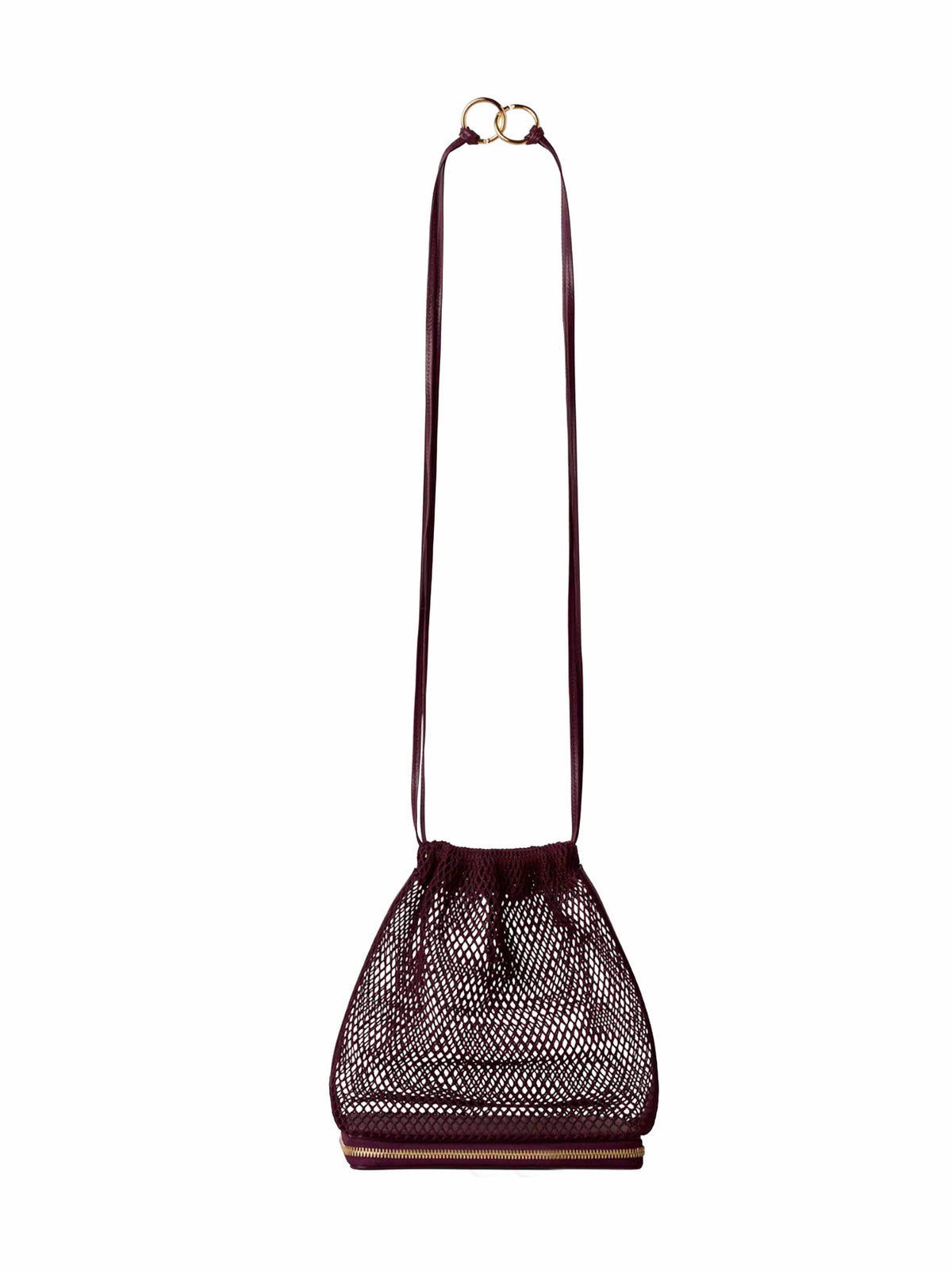 Alaïa Women Garnet Red Le Pochon Drawstring Bag<Br/>