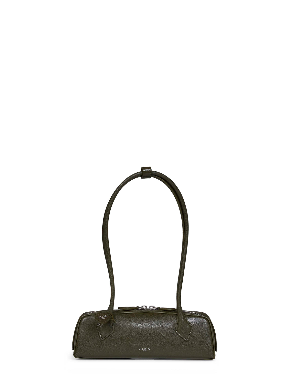 Alaïa Women Camouflage Green Le Teckel Small Shoulder Bag