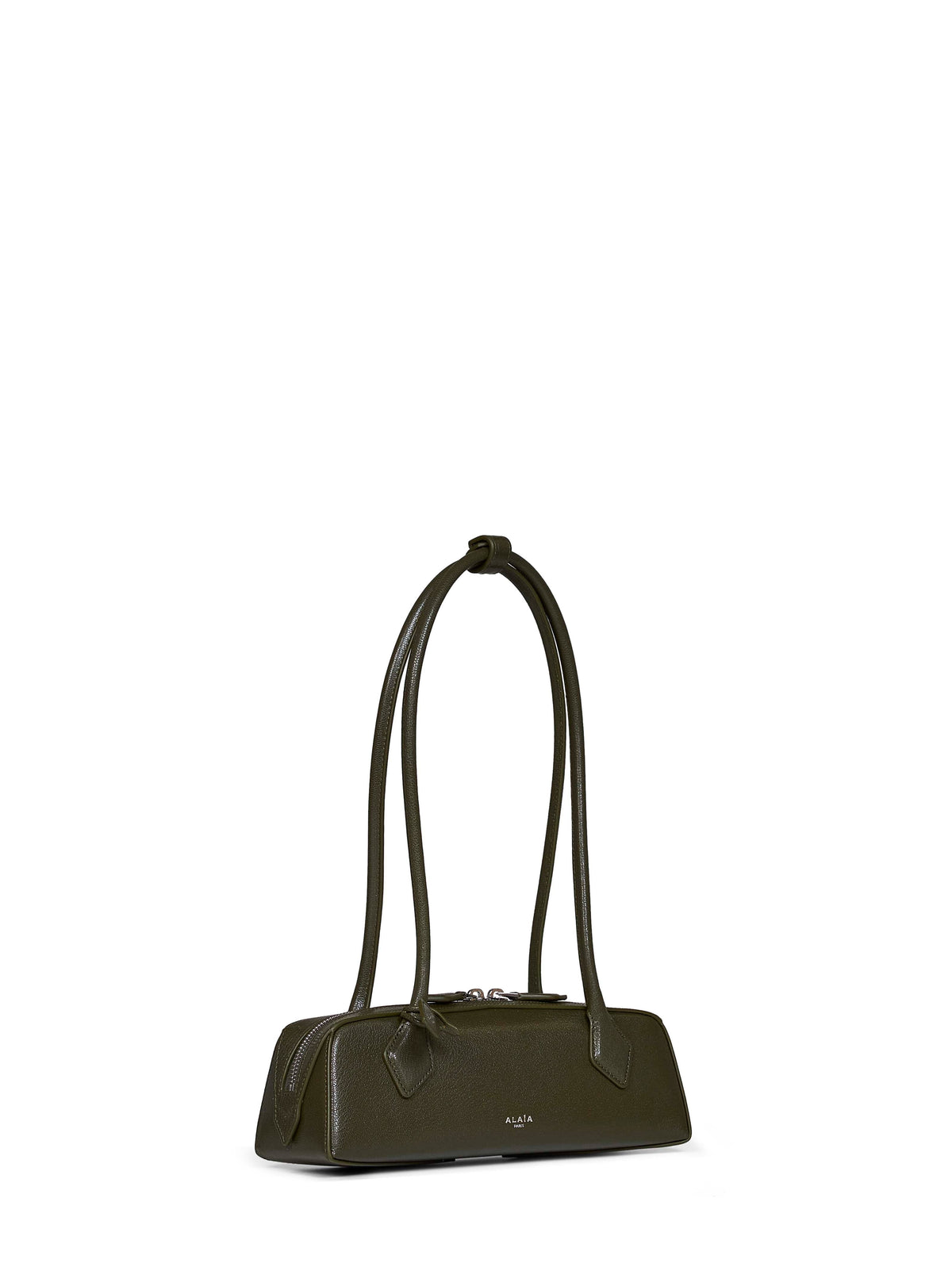 Alaïa Women Camouflage Green Le Teckel Small Shoulder Bag