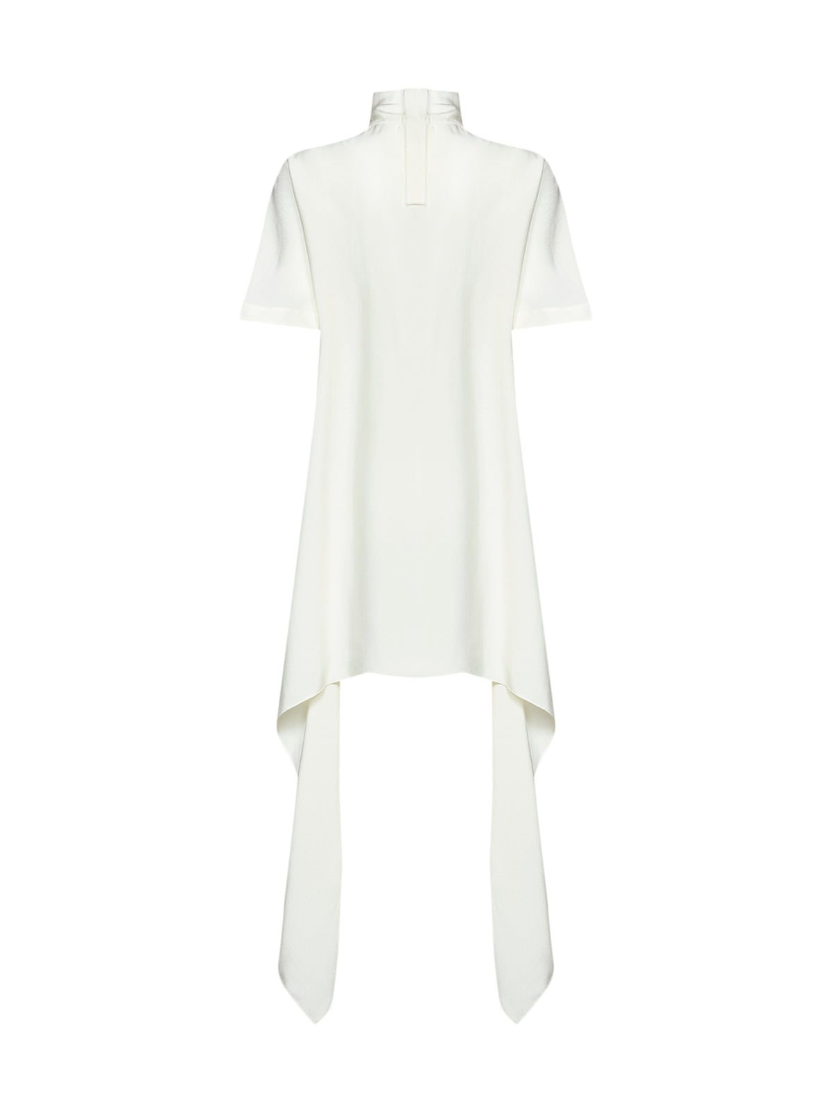 Alaïa Women Cream White Cady Asymmetric Top