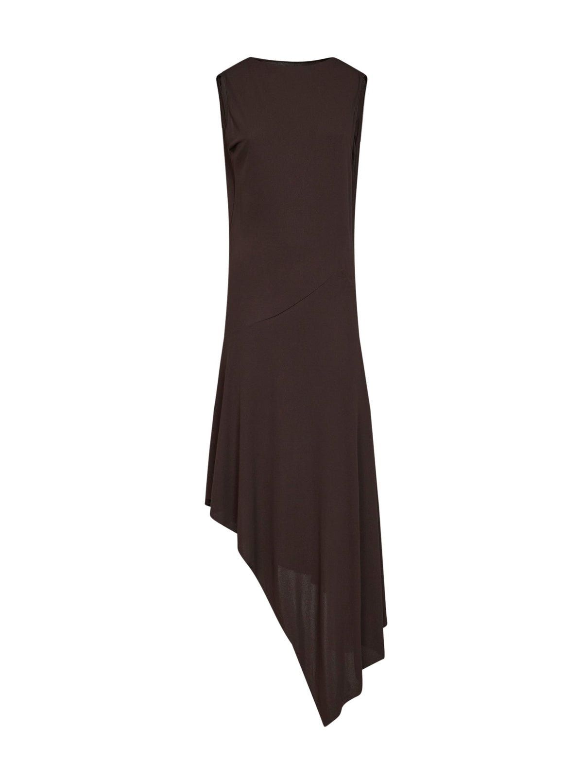 Alaïa Women Brown Jersey Crepe Backless Midi Dress