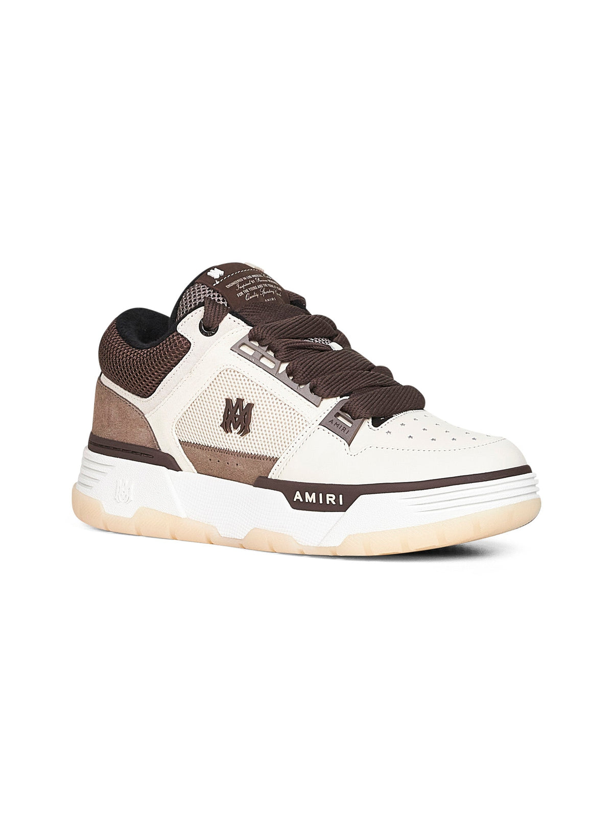 Amiri Men Brown Ma-1 Sneakers
