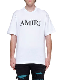 Amiri Men Logo Cotton T-Shirt
