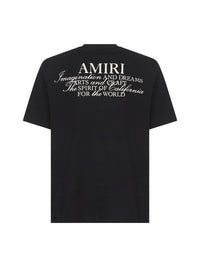 Amiri Men Black Jersey Amiri Spirit T-Shirt