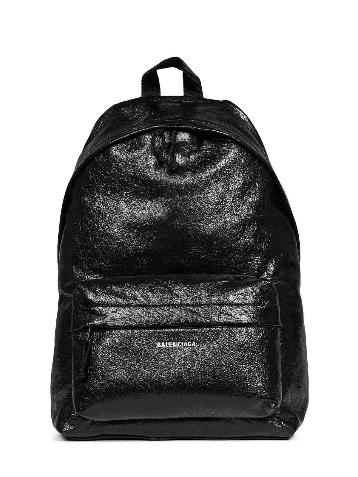 Balenciaga Men Black Explorer Backpack