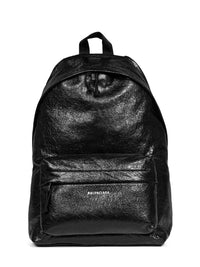 Balenciaga Men Black Explorer Backpack