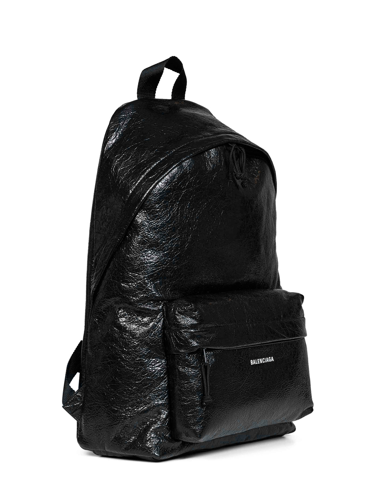 Balenciaga Men Black Explorer Backpack