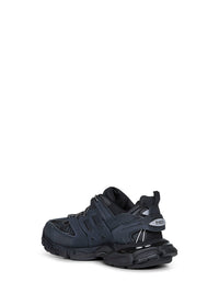 Balenciaga Men Black Mesh And Nylon Track Sneakers