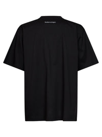Balenciaga Men Black Bodysuit Medium-Fit T-Shirt