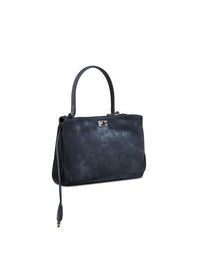 Balenciaga Women Storm Grey Rodeo Small Handbag