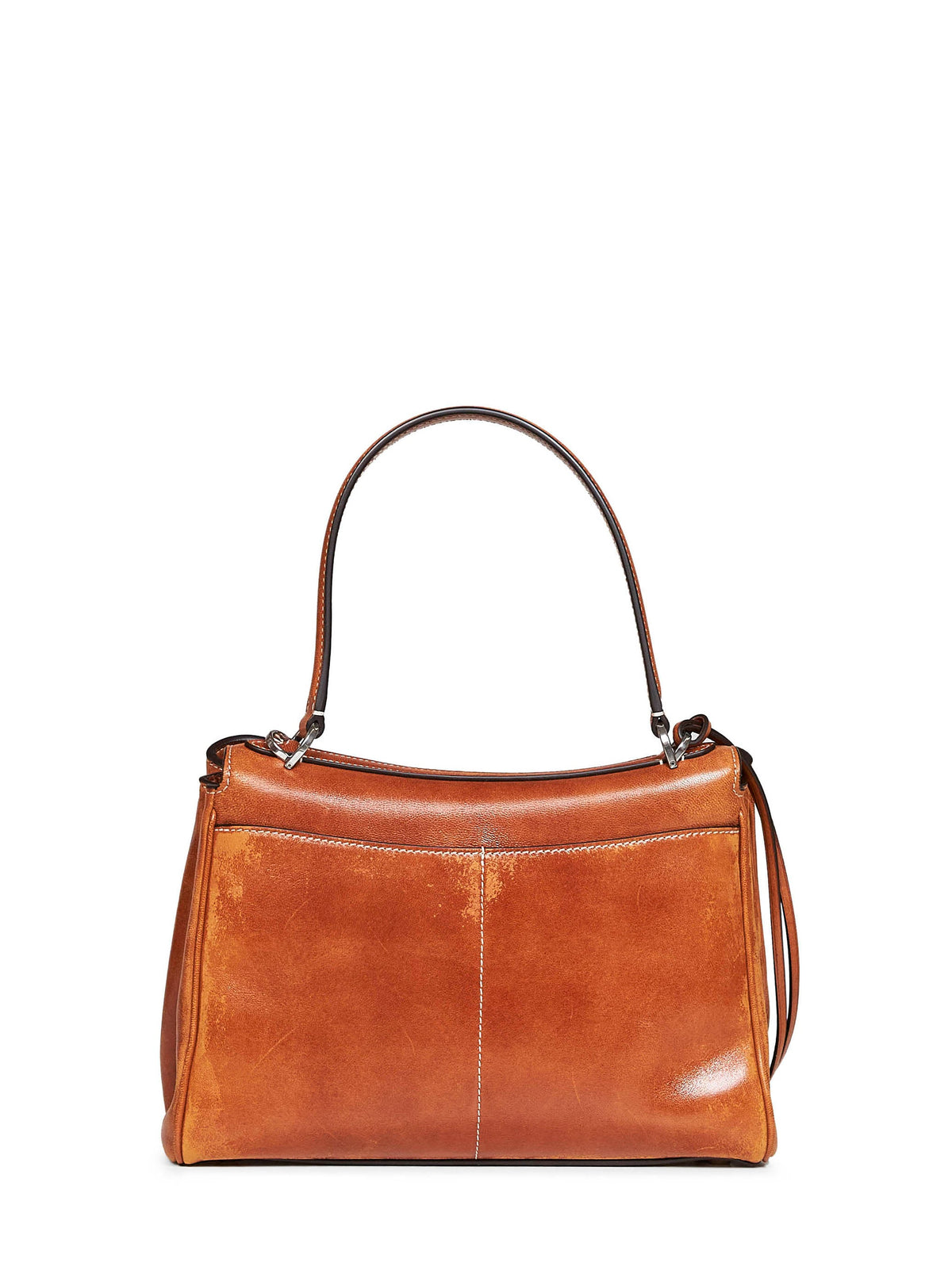 Balenciaga Women Tan Cowboy Rodeo Small Handbag