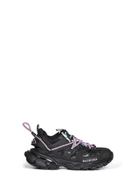 Balenciaga Women Black Track Trail Laces Sneakers