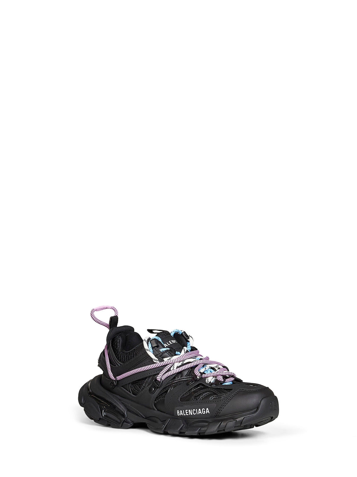 Balenciaga Women Black Track Trail Laces Sneakers