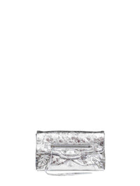 Balenciaga Women Silver Le City Clutch