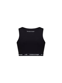 Balenciaga Women Black Techwear Bra Tank Top