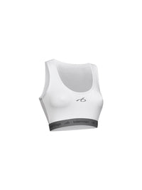 Balenciaga Women White Techwear Bra Tank Top