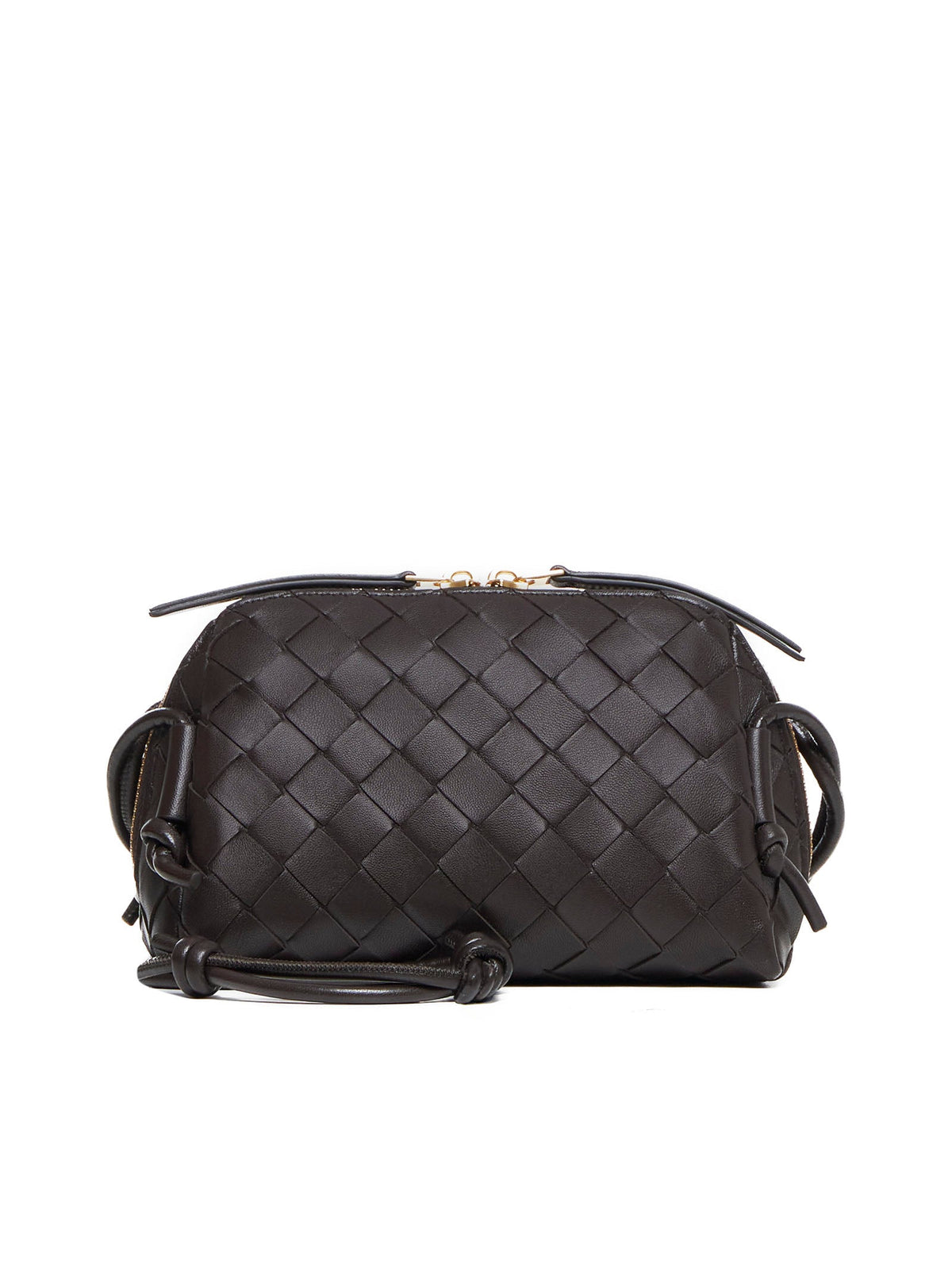 Bottega Veneta Women Intrecciato Leather Concert Pouch