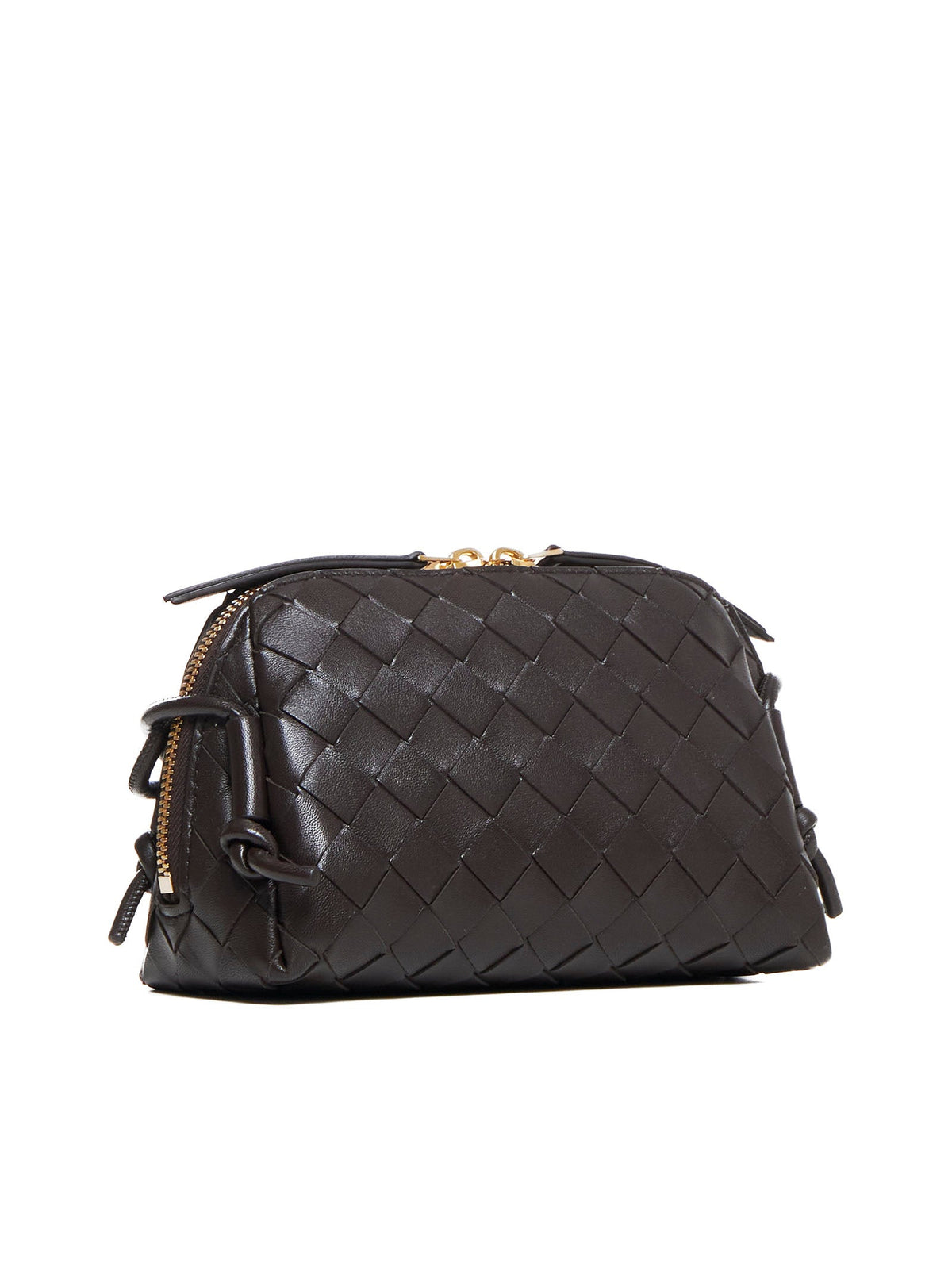 Bottega Veneta Women Intrecciato Leather Concert Pouch