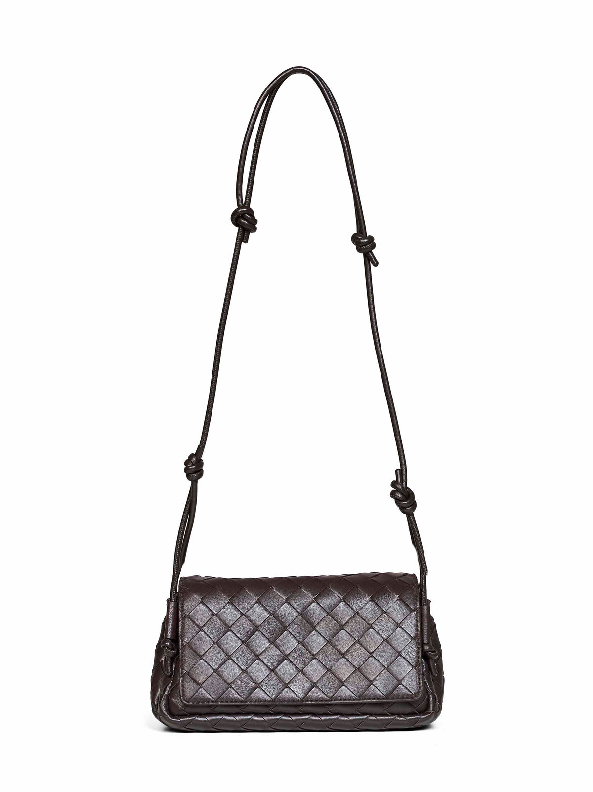 Bottega Veneta Women Fondant Notturno Crossbody Bag