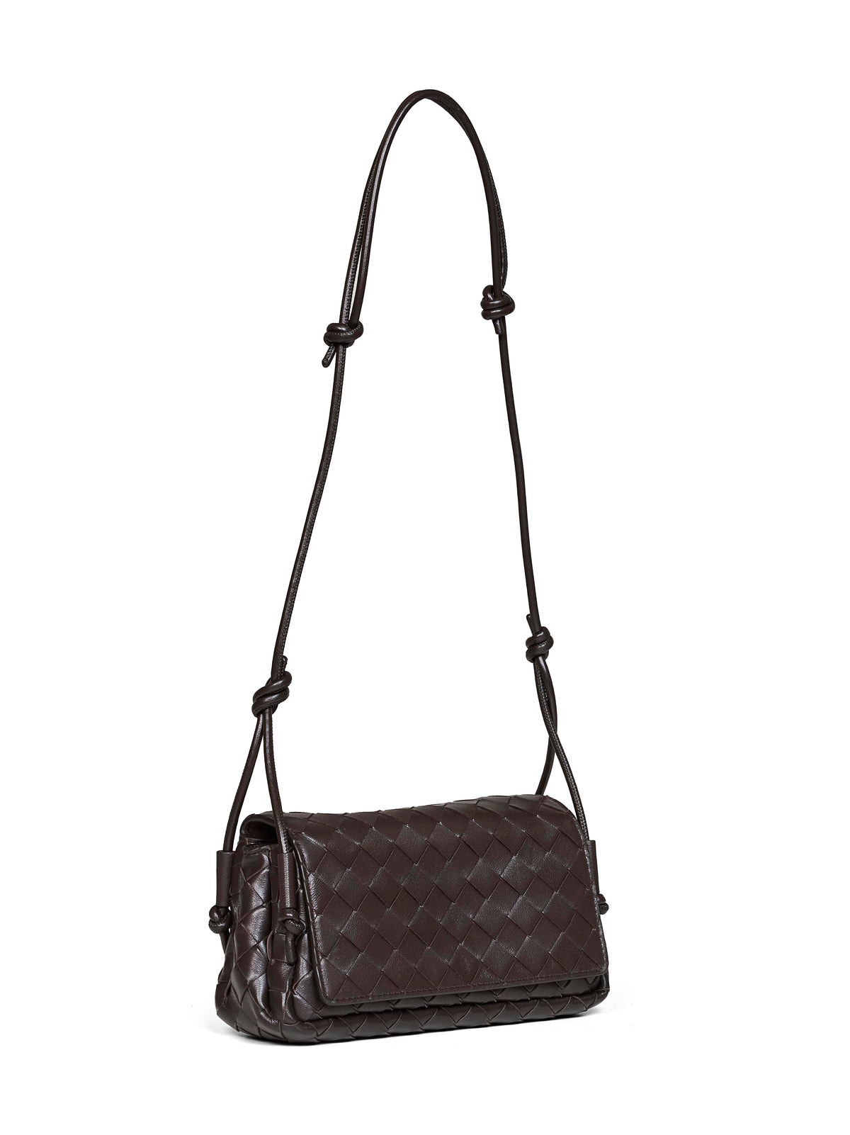 Bottega Veneta Women Fondant Notturno Crossbody Bag