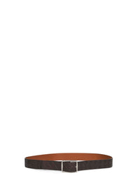 Bottega Veneta Men Two-Tone Leather Reverso Reversible Belt