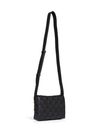 Bottega Veneta Men Black Orto Messenger Bag