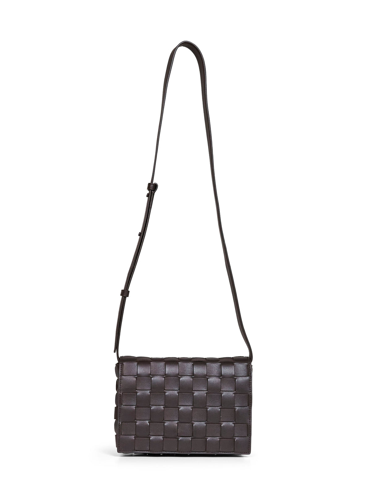 Bottega Veneta Men Espresso Orto Messenger Bag