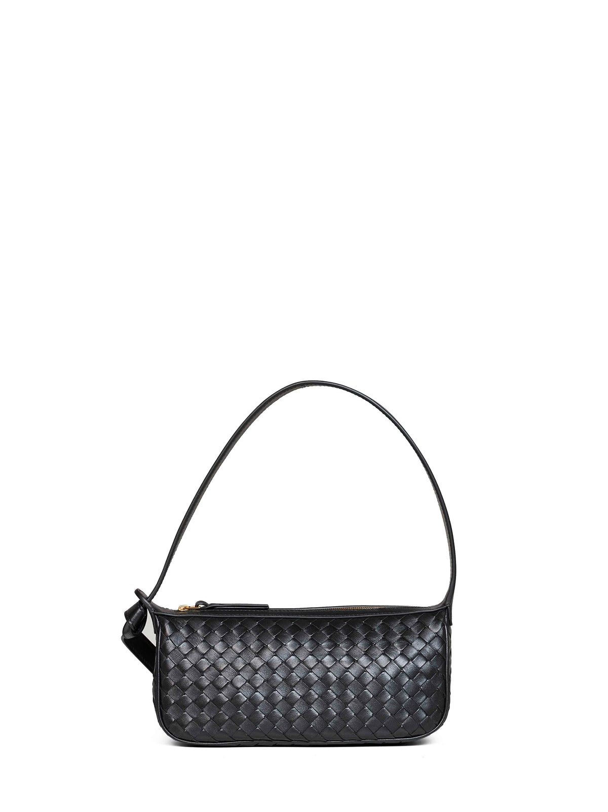 Bottega Veneta Women Black Knot Shoulder Bag