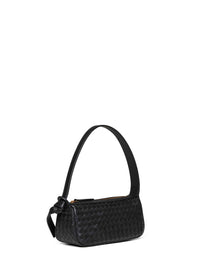 Bottega Veneta Women Black Knot Shoulder Bag