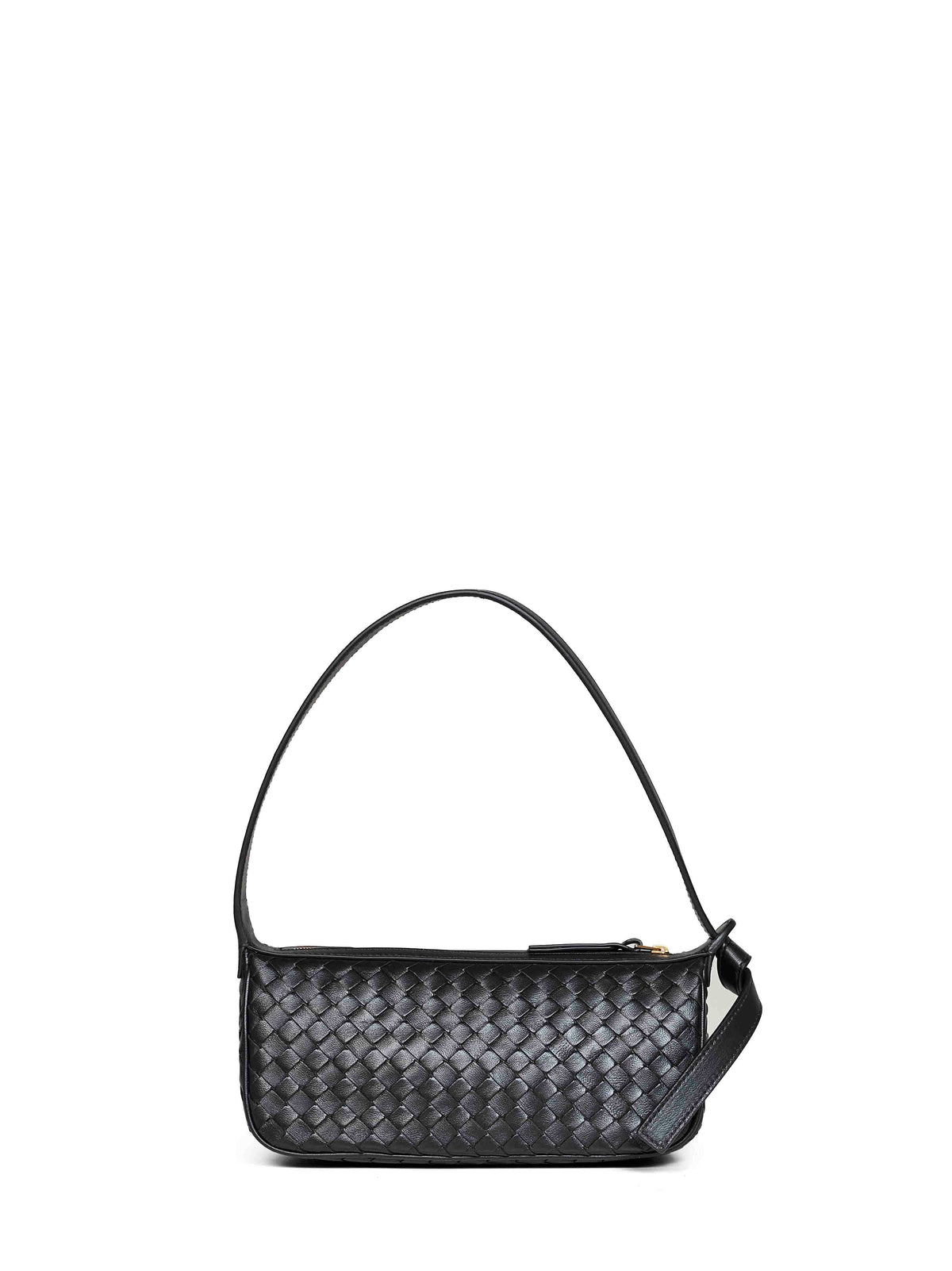Bottega Veneta Women Black Knot Shoulder Bag