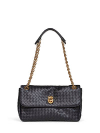 Bottega Veneta Women Black Madison Shoulder Bag