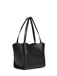 Bottega Veneta Women Black Corso Medium Tote Bag