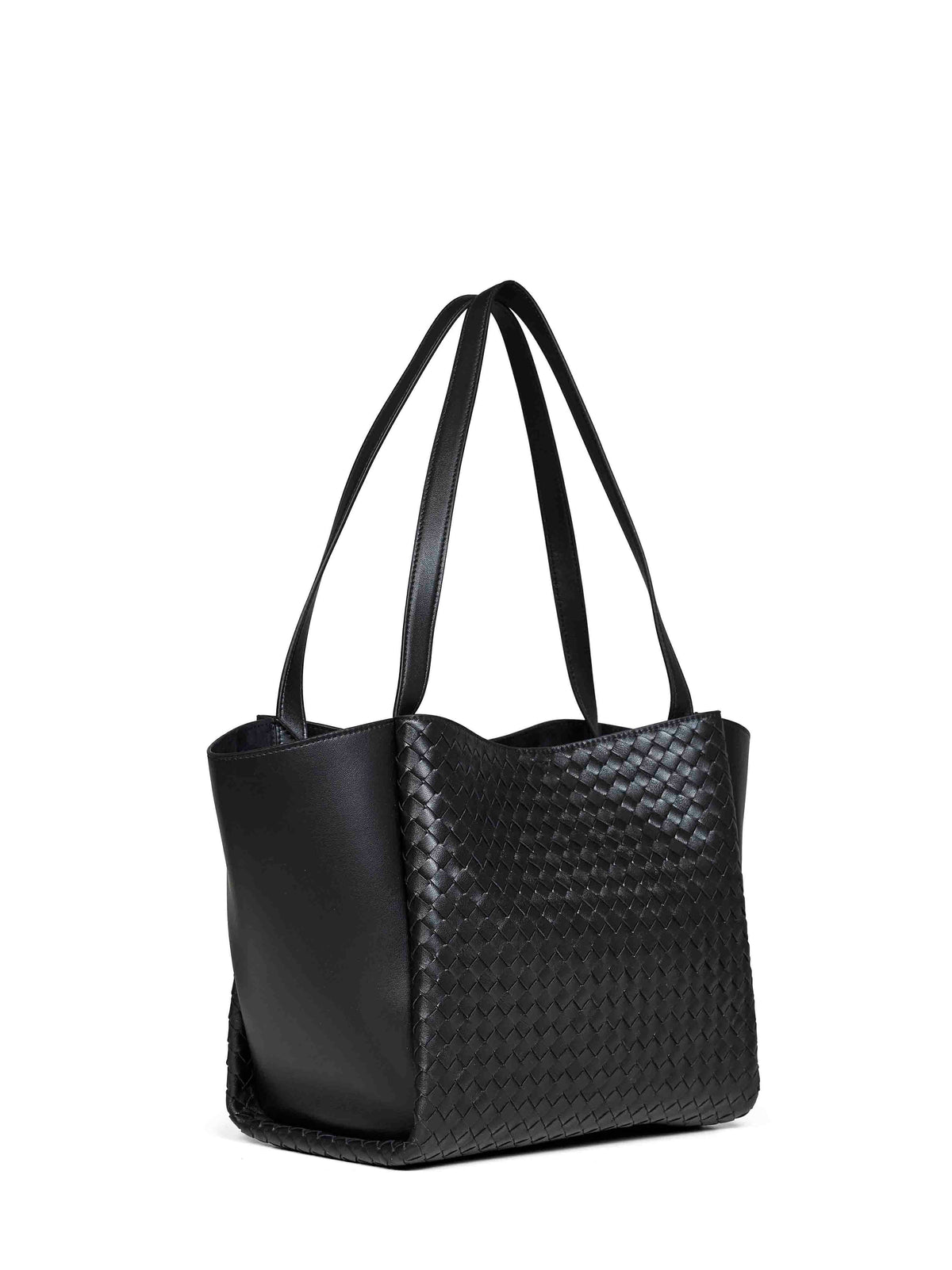 Bottega Veneta Women Black Corso Medium Tote Bag