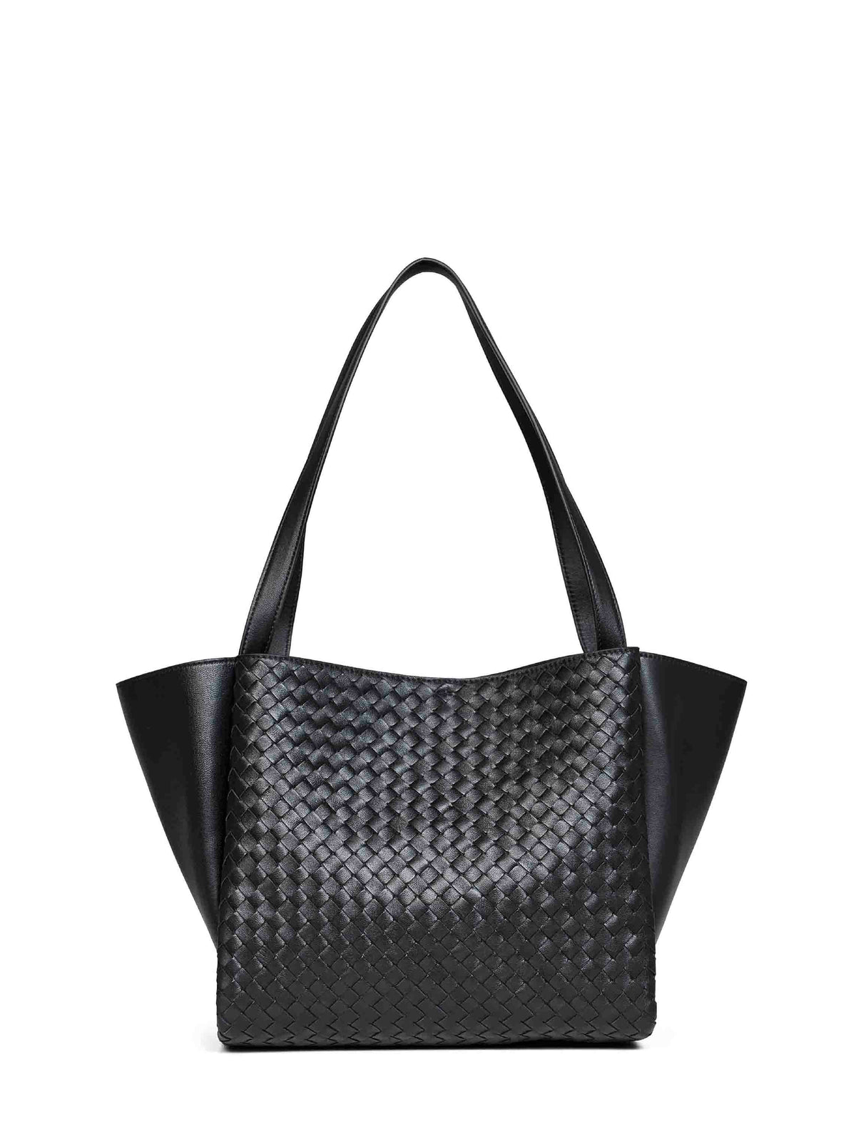 Bottega Veneta Women Black Corso Medium Tote Bag