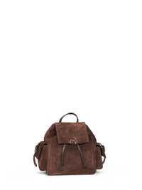 Brunello Cucinelli Women Espresso Sartorial Backpack