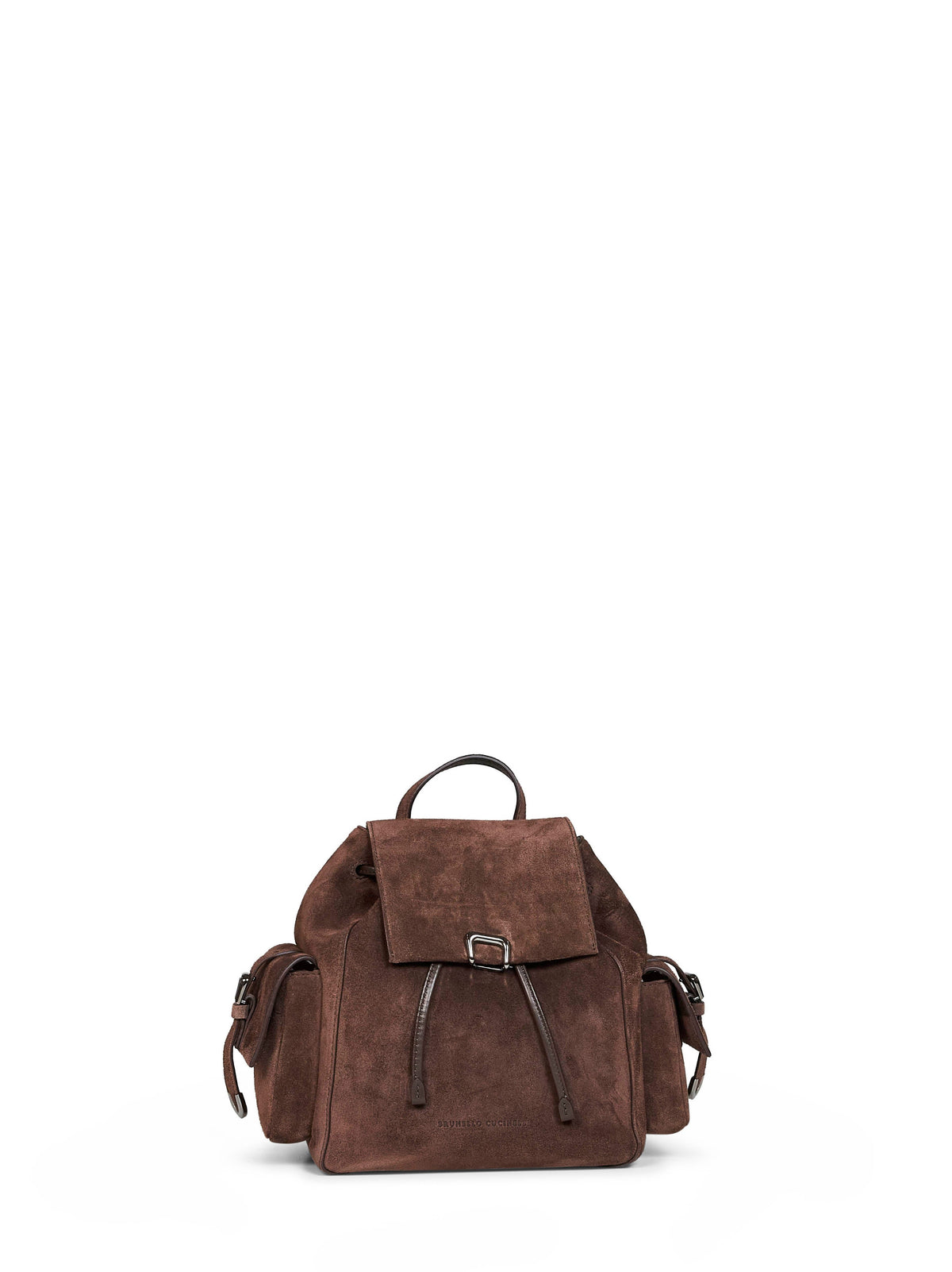 Brunello Cucinelli Women Espresso Sartorial Backpack