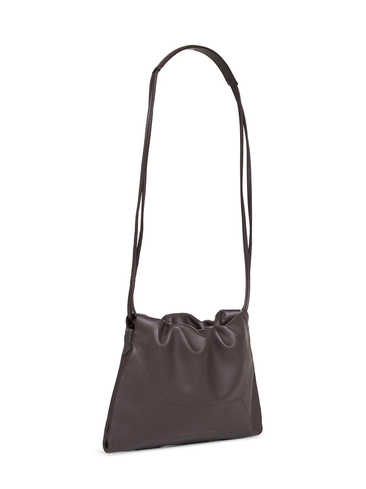 Brunello Cucinelli Women Dark Brown Bc Duo Pouch Bag