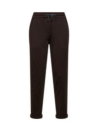 Brunello Cucinelli Women Brown Shiny Pocket Detail Trousers