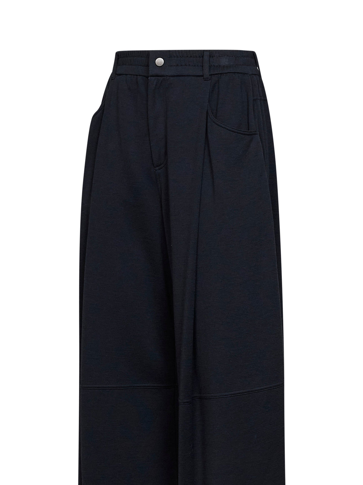 Brunello Cucinelli Women Cobalt Blue Cotton And Silk Interlock Track Pants