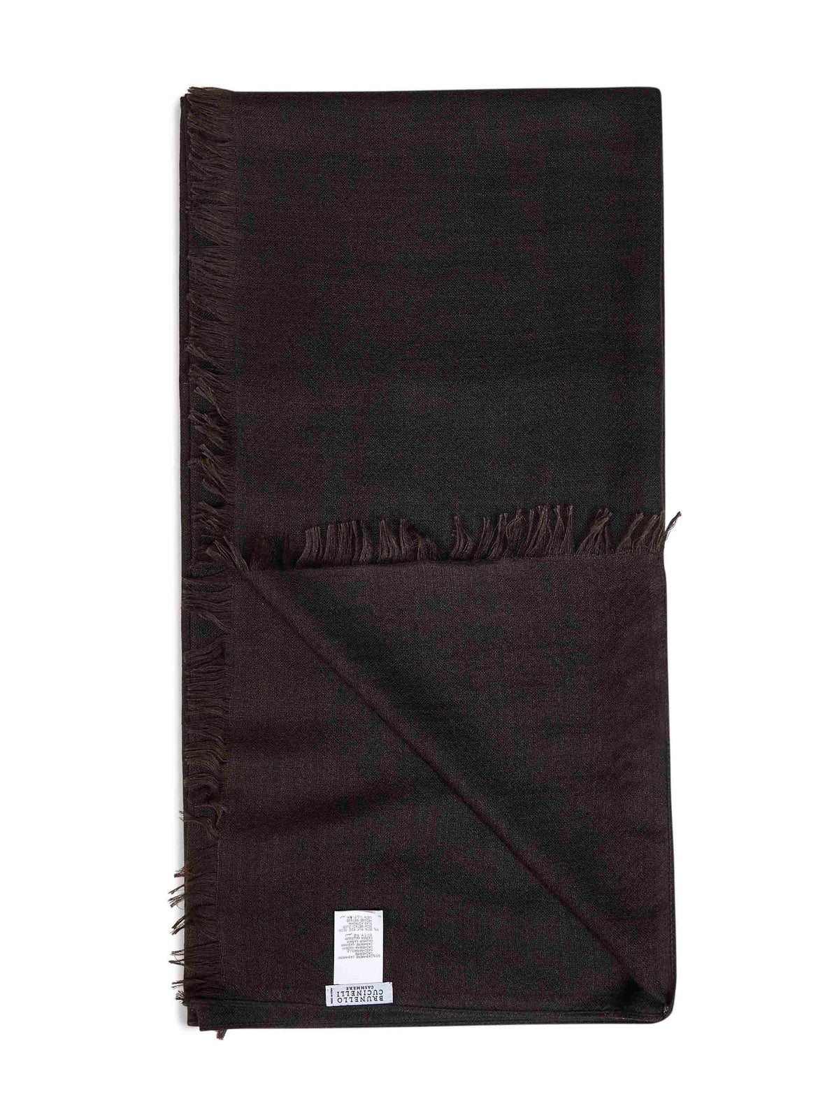 Brunello Cucinelli Women Ivory Cashmere And Silk Scarf