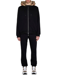 Burberry Men Check Hoodie