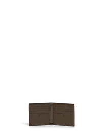 Burberry Men Sand Beige Check Bi-Fold Wallet
